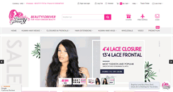 Desktop Screenshot of beautyforever.com