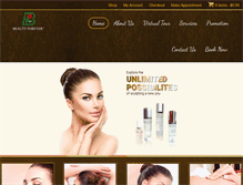 Tablet Screenshot of beautyforever.com.sg